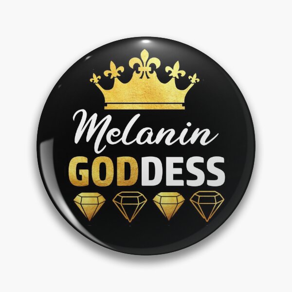 Artikelvorschau, Melanin Göttin (Gold) entworfen und verkauft von SHaUNAsGraphics.
