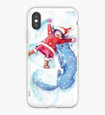Schneeengel iPhone-Hülle & Cover