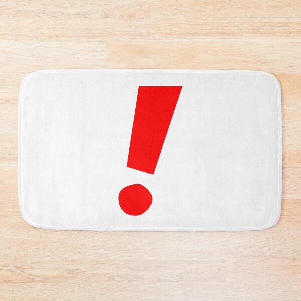 Item preview, Red exclamation designed and sold by Davidfs.