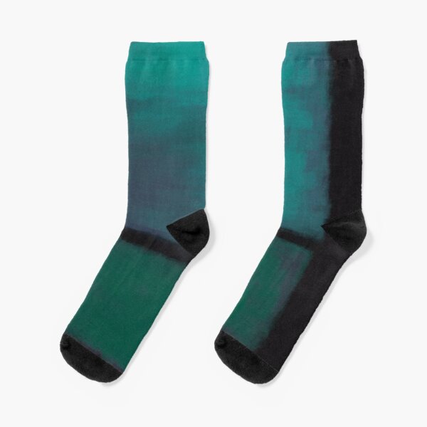 Rothko inspirierte # 8 Socken