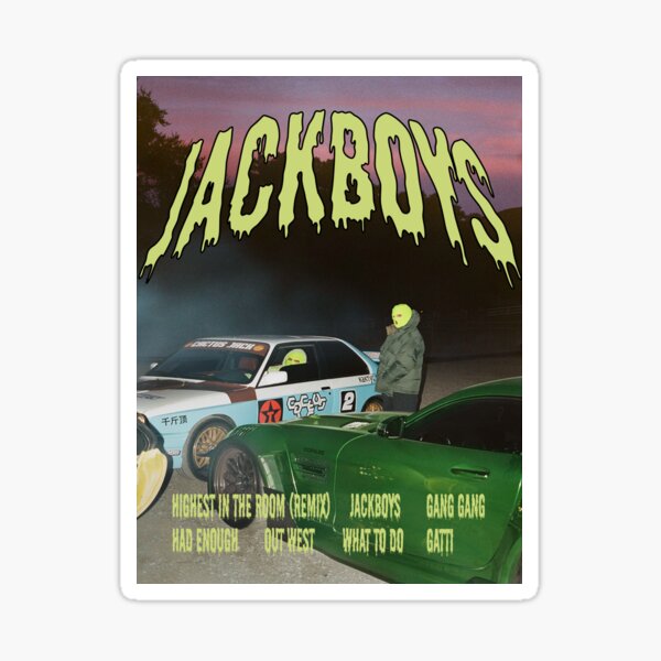Jackboys poster Sticker