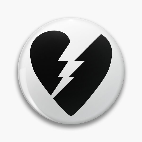 Item preview, Broken Heart vector art logo designed and sold by TMBTM.