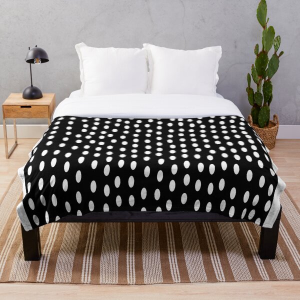 Item preview, White dots pattern on the black background. designed and sold by artMoni.