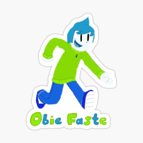 Obie Faste (Classic) Sticker