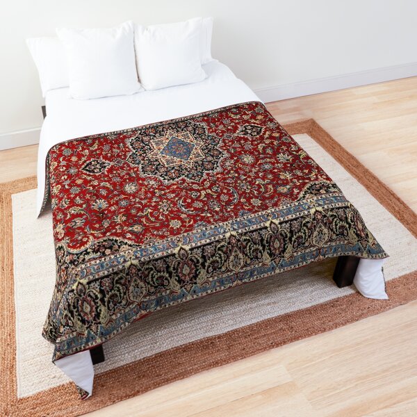 Vintage Oriental Traditional Moroccan & Turkish Style Artwork Comforter