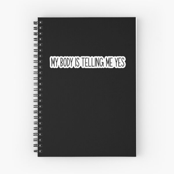 Item preview, my body is telling me yes Popular Meme Speech  designed and sold by mekx.