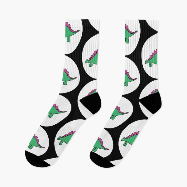 Item preview, green / pink children's stegosaurus dinosaur designed and sold by Catcrea.