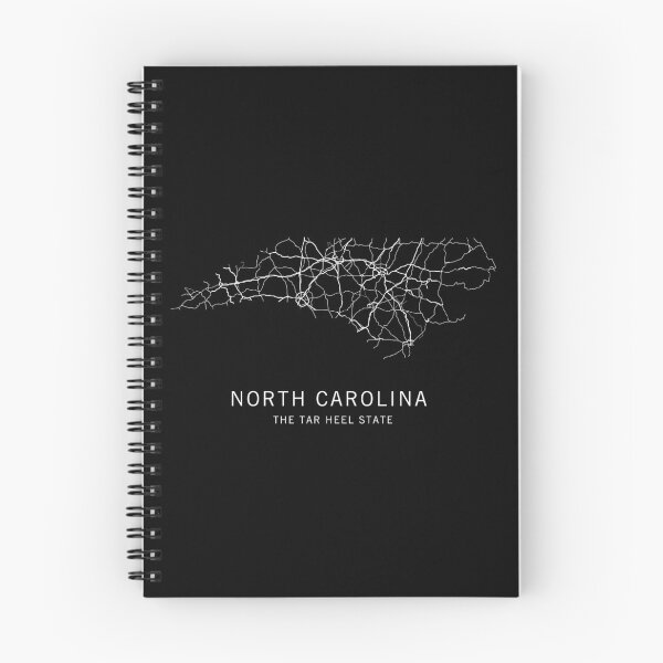 Item preview, North Carolina State Road Map designed and sold by clarkstpress.
