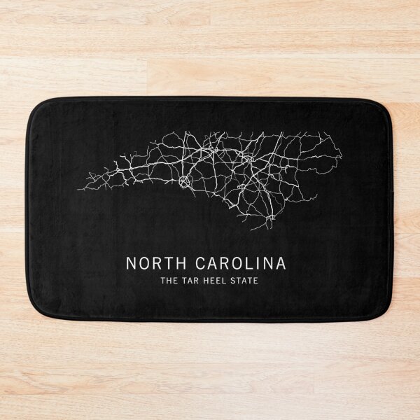 Item preview, North Carolina State Road Map designed and sold by clarkstpress.