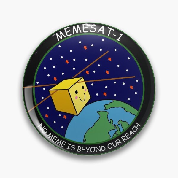 Artikelvorschau, MEMESat-1 Logo entworfen und verkauft von Let's Go to Space Inc.