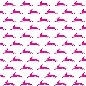 Artwork thumbnail, Pink Rabbit by InterestingImag