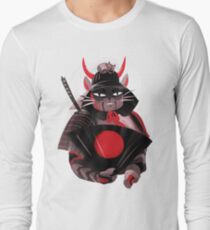 Samurai Cat Long Sleeve T-Shirt