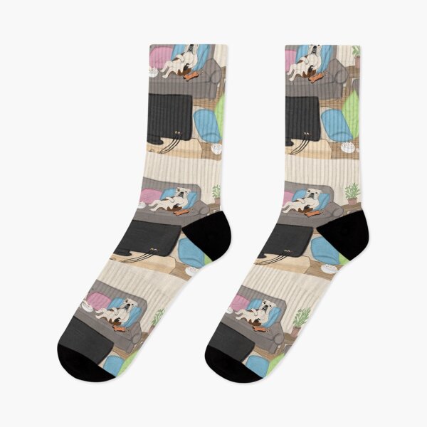 Item preview, Baleigh and Atticus, The couch potatoes  designed and sold by mondesign26.