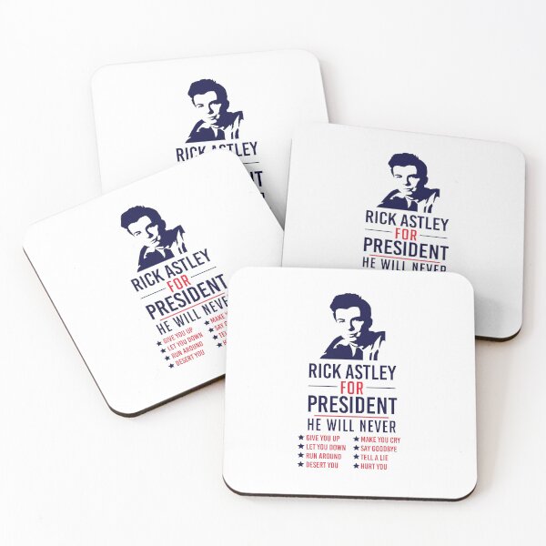 Item preview, Rick Astley For President designed and sold by kjanedesigns.