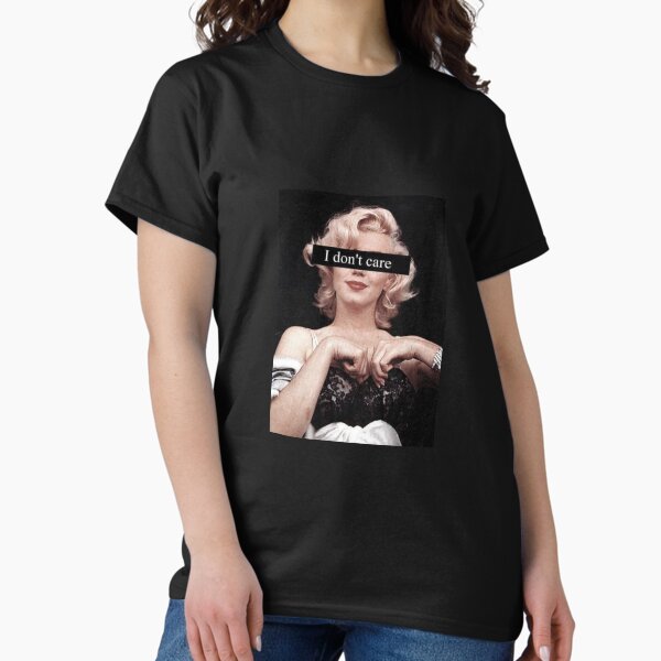 Vista previa del artículo con la obra «'No me importa' - camiseta», diseñado y vendido por Nirvana  Store.