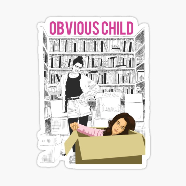 Item preview, OBVIOUS CHILD designed and sold by Pan + Scan Illustration.