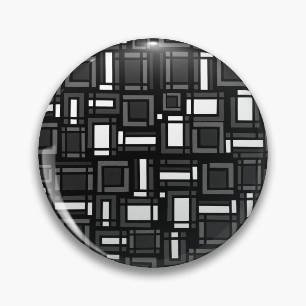 Item preview, Modular synthesis - geometric abstract minimal pattern designed and sold by Onyria Art.