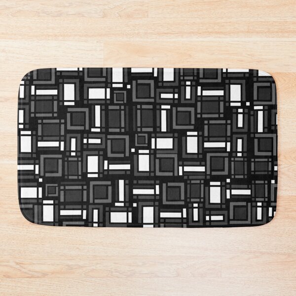 Item preview, Modular synthesis - geometric abstract minimal pattern designed and sold by Onyria Art.