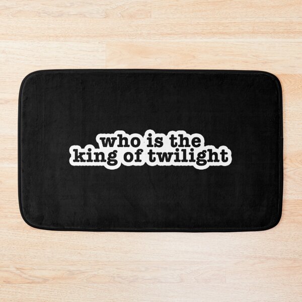 Item preview, who is the king of twilight Popular Meme Speech  designed and sold by mekx.