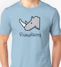 Rhinoplasty (text) Unisex T-Shirt