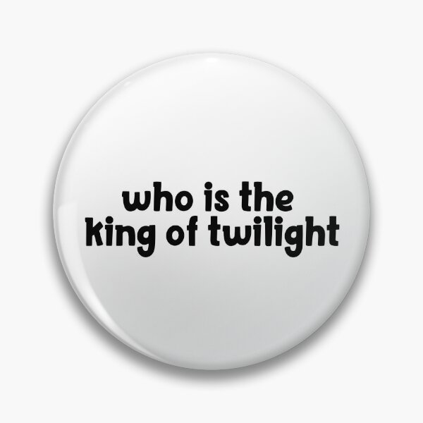 Item preview, who is the king of twilight Popular Meme Speech  designed and sold by mekx.