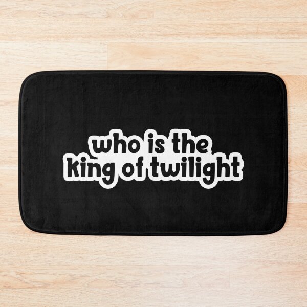 Item preview, who is the king of twilight Popular Meme Speech  designed and sold by mekx.
