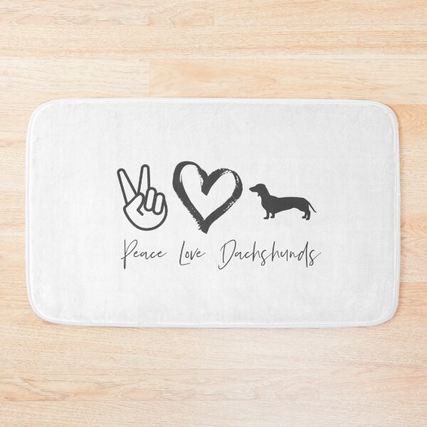 Item preview, Peace. Love. Dachshunds. designed and sold by nyah14.