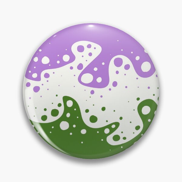 Item preview, Identity Fluid: Genderqueer designed and sold by aevios.