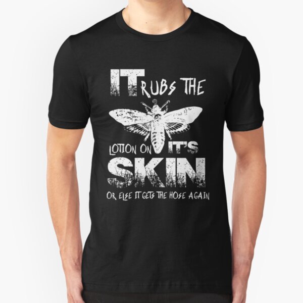 It Rubs The Lotion On Its Skin Slim Fit T-Shirt