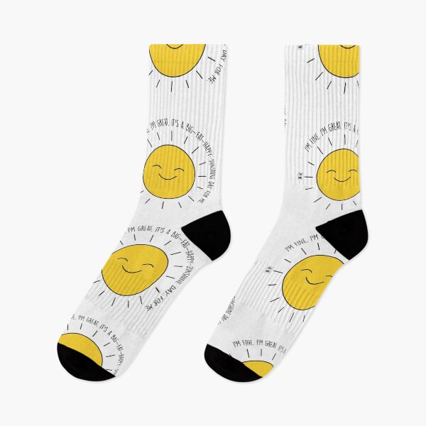 Item preview, It's a big fat happy sunshine day designed and sold by fanartbygabi | Gabi Veiga.