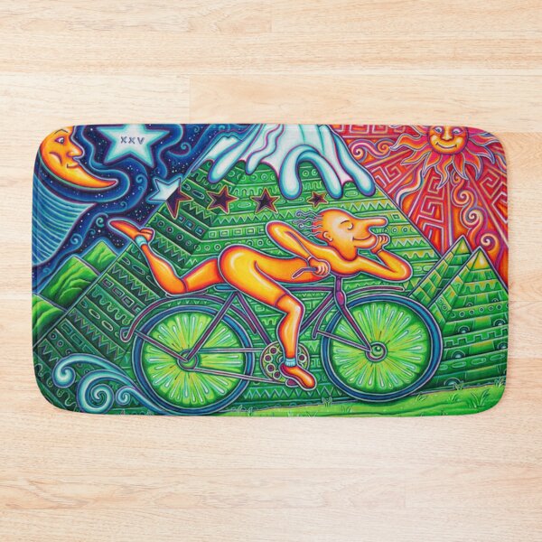 Item preview, Bicycle Day  designed and sold by ZB-Prints.