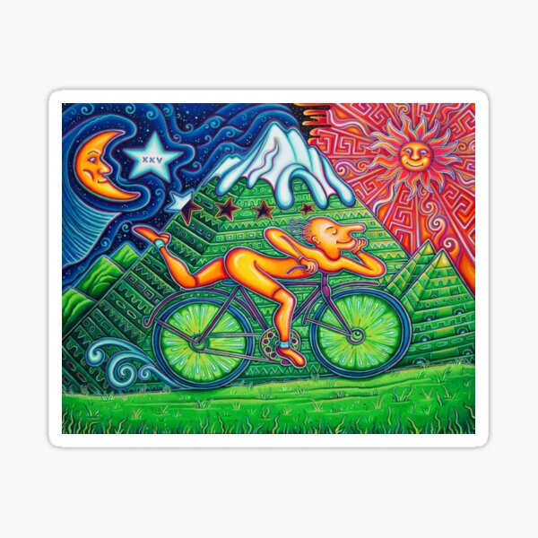 Item preview, Bicycle Day  designed and sold by ZB-Prints.