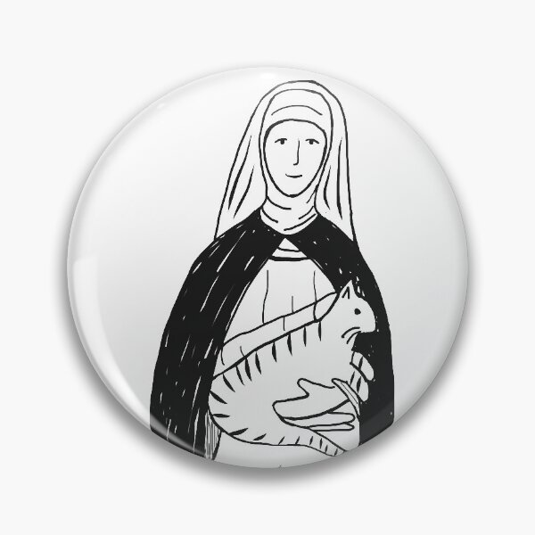 Item preview, St. Gertrude of Nivelles designed and sold by Chris Corbin.