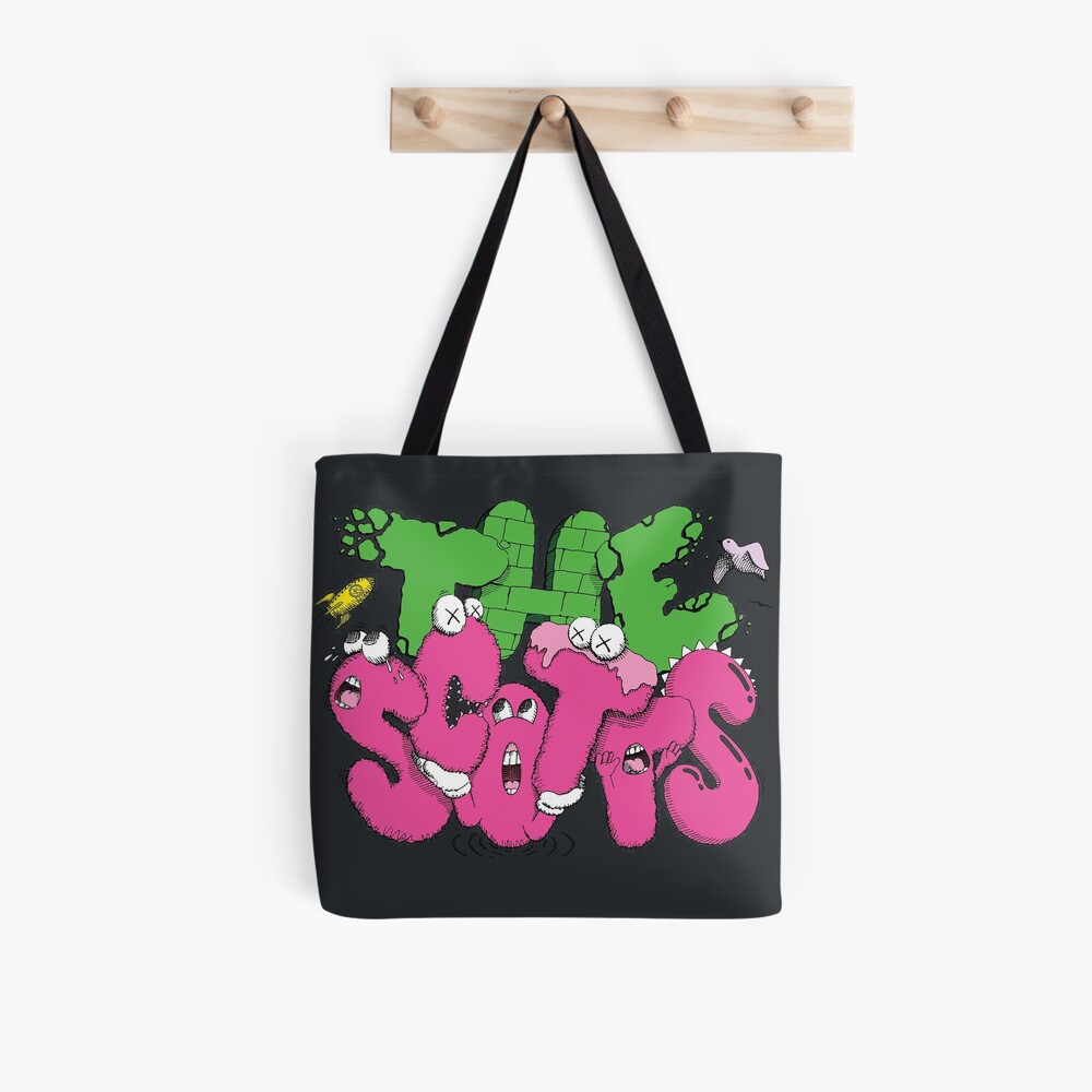 Travis Scott Custom Personalized Tote Bag Unisex Polyester Cotton Bags