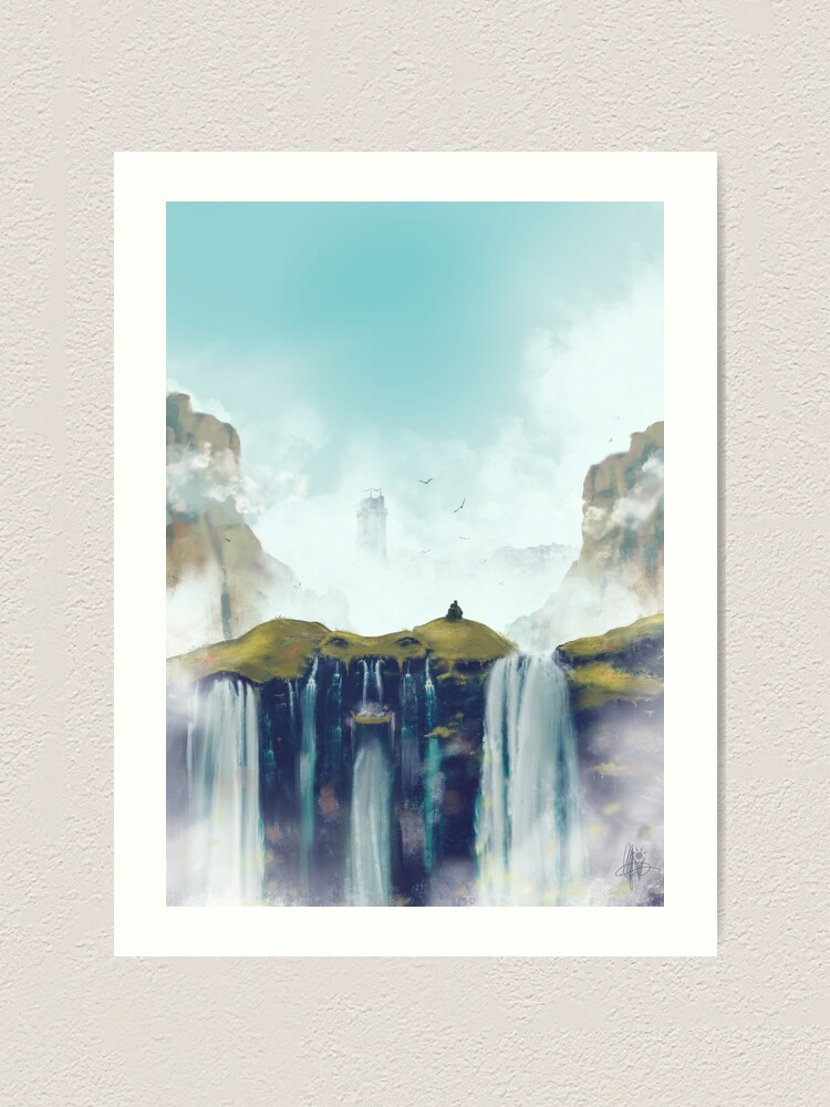 To The Edge Of The World Art Print By Cristy1317 Redbubble