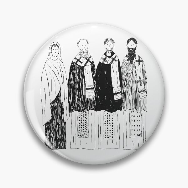 Item preview, The Four Cappadocians (Basil, Gregory, Gregory, Macrina)  designed and sold by Chris Corbin.