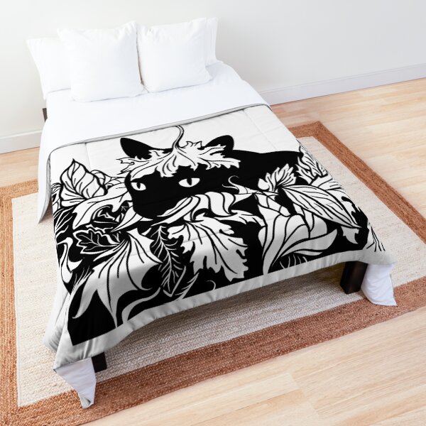 Autumn Cat Comforter