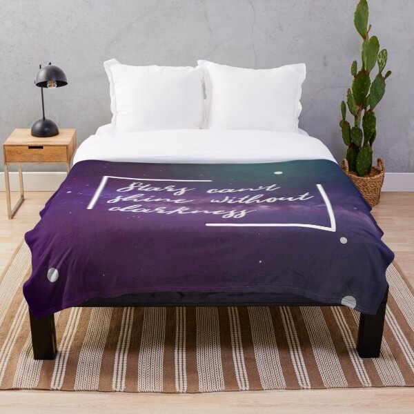 Item preview, Galaxy | " Stars can't Shine without Darkness " designed and sold by LilyTreeArt.
