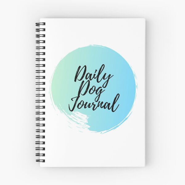 Item preview, Daily Dog Journal designed and sold by dotfrederick.