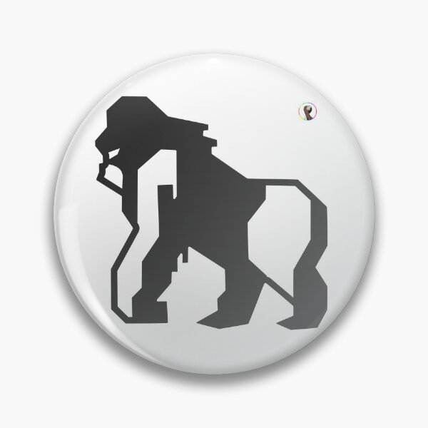 Gay Totem Animal Gayrilla Pin