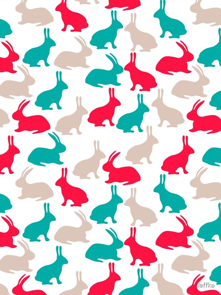 Thumbnail 4 of 4, iPhone Case, Spring easter rabbits designed and sold by leffka.