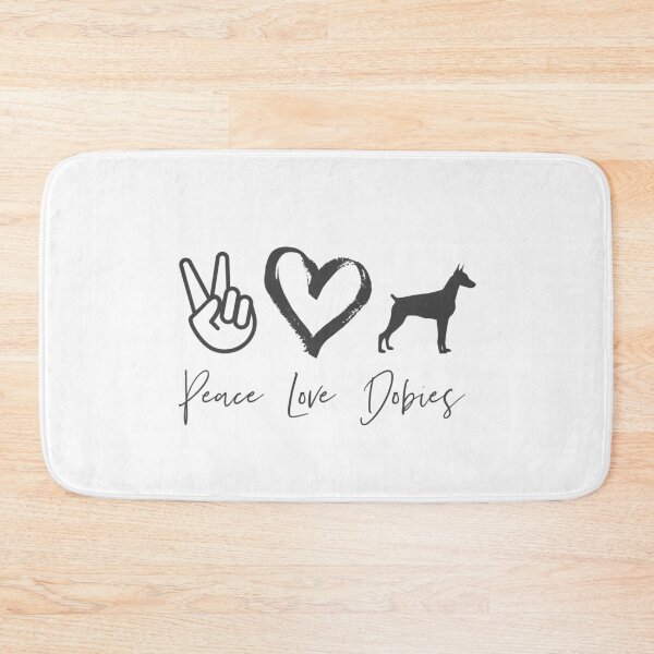 Item preview, Peace. Love. Dobies. designed and sold by nyah14.