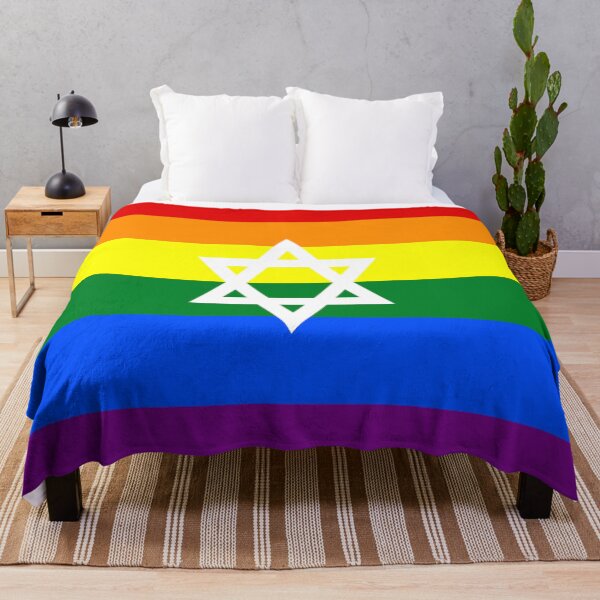 Item preview, ORGULLO GAY Bandera de Israel designed and sold by ValentinaHramov.