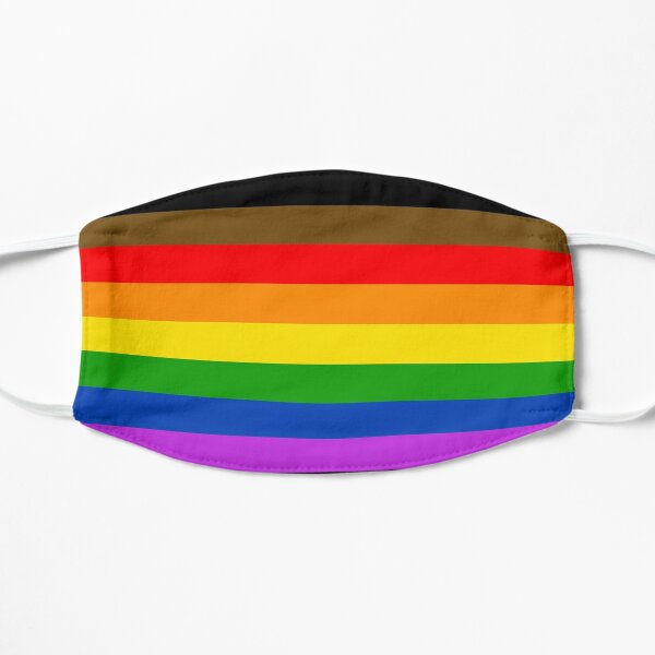 Philadelphia pride flag Mask