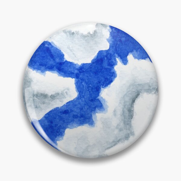 Item preview, Clouds - Round - Watercolour Painting designed and sold by Pattokarts.