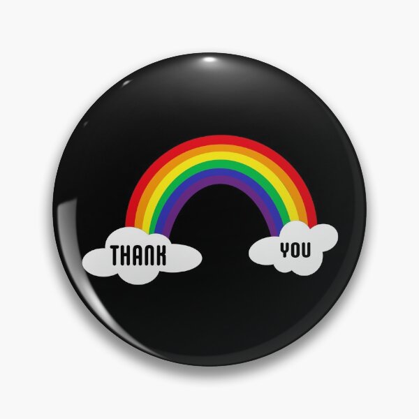 Artikelvorschau, Danke, Regenbogen entworfen und verkauft von JUSTBEELEGANT.