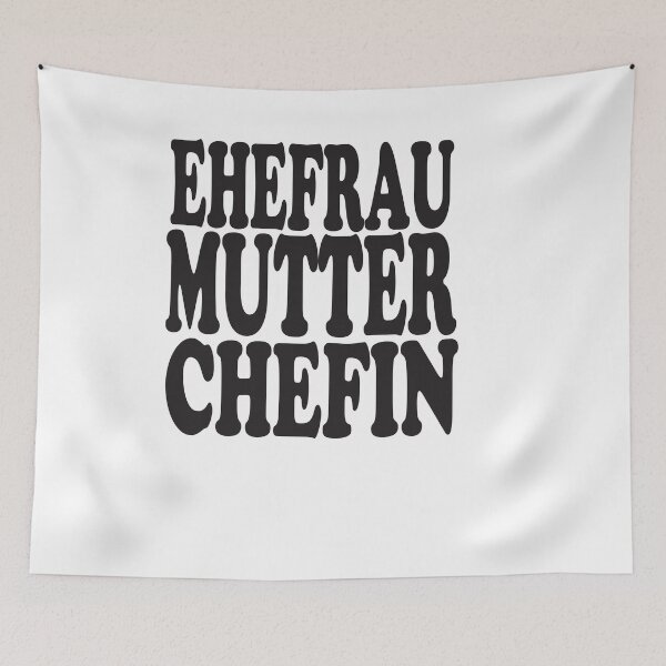 Item preview, EHEFRAU MUTTER CHEFIN muttetag 2020 muttertagsgeschenk designed and sold by alaechamlal.