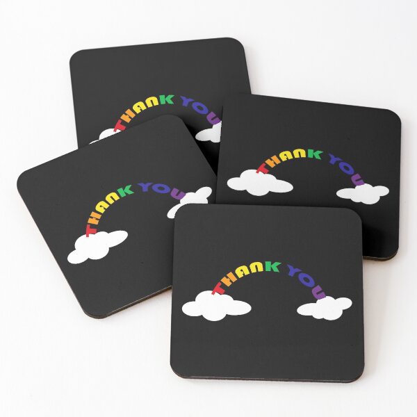 Artikelvorschau, Danke, Regenbogen entworfen und verkauft von JUSTBEELEGANT.