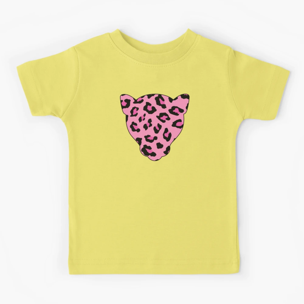 【babylclub】Pink leopard raglan t Women's Leopard Cheetah Raglan Printed Shirt 3/4 Sleeve