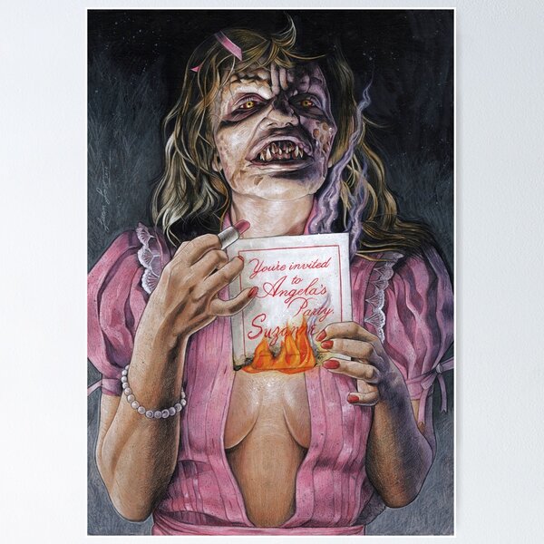 Item preview, Night of the Demons Suzanne designed and sold by juanjoseart1980.